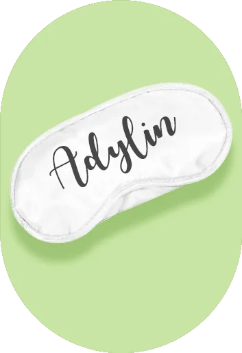 Personalized sleep masks